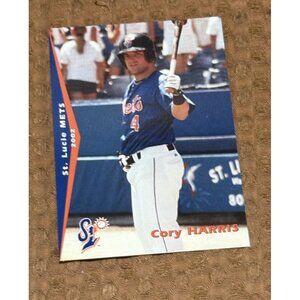2002 St. Lucie Mets Grandstand #14 Cory Harris - NM